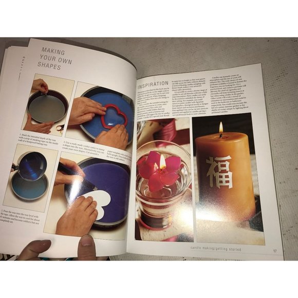 Step by Step Crafts Candle Making by Cheryl Owen Book - Picture 10 of 16